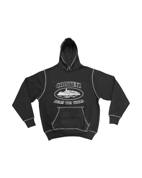 Hoodie Corteiz®  Alcatraz Print