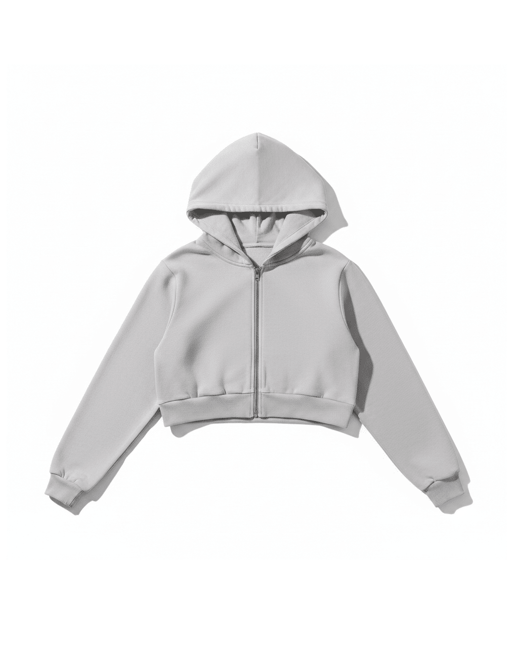 Sweat à capuche zippé court Alo