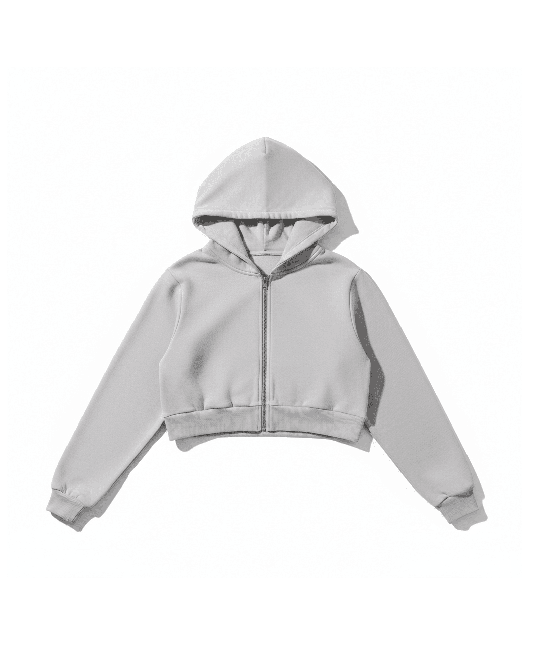 Sweat à capuche zippé court Alo
