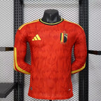 Maillot Domicile Manches Longues Belgique Coupe du Monde 2026