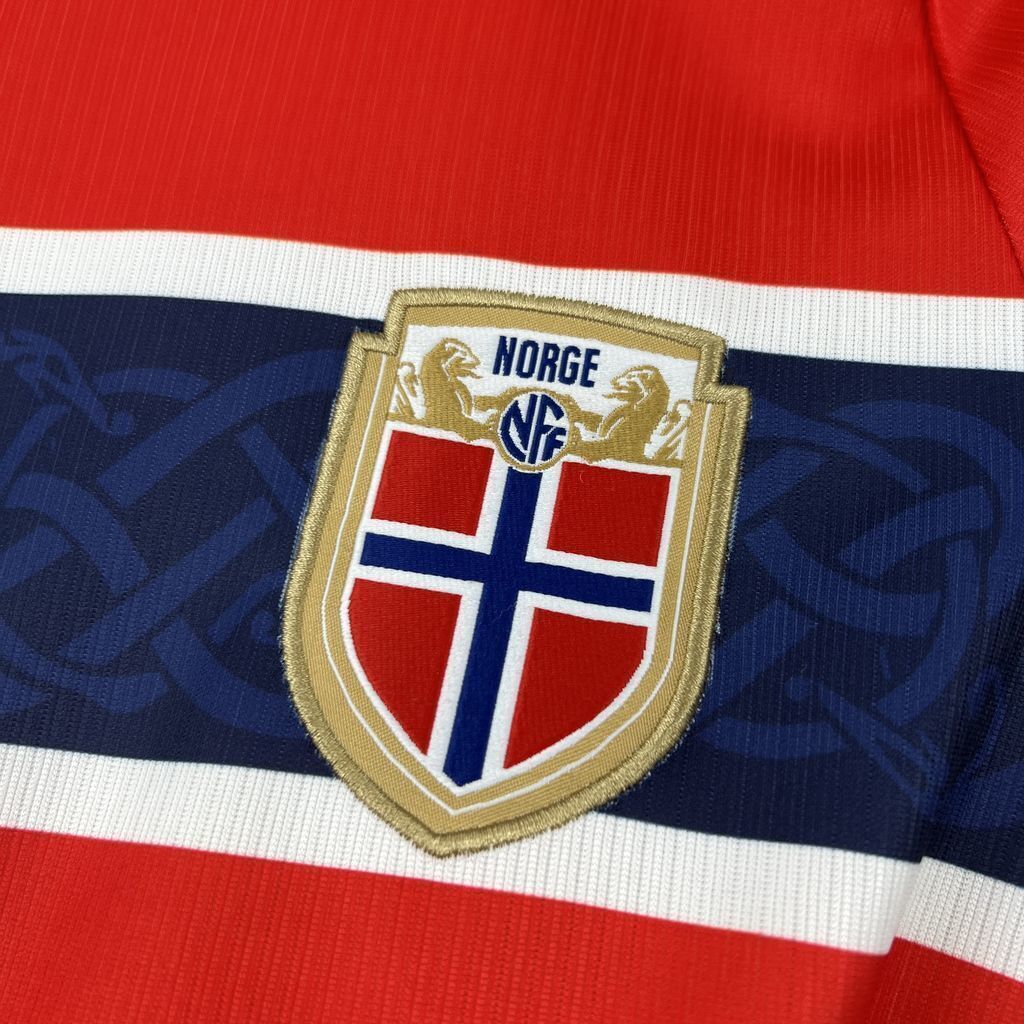 Maillot Domicile Norvège Coupe du Monde 2026