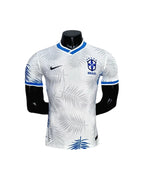 Maillot Concept Brésil Blanc Feuilles
