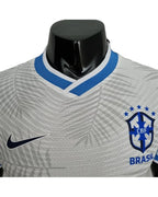 Maillot Concept Brésil Blanc Feuilles