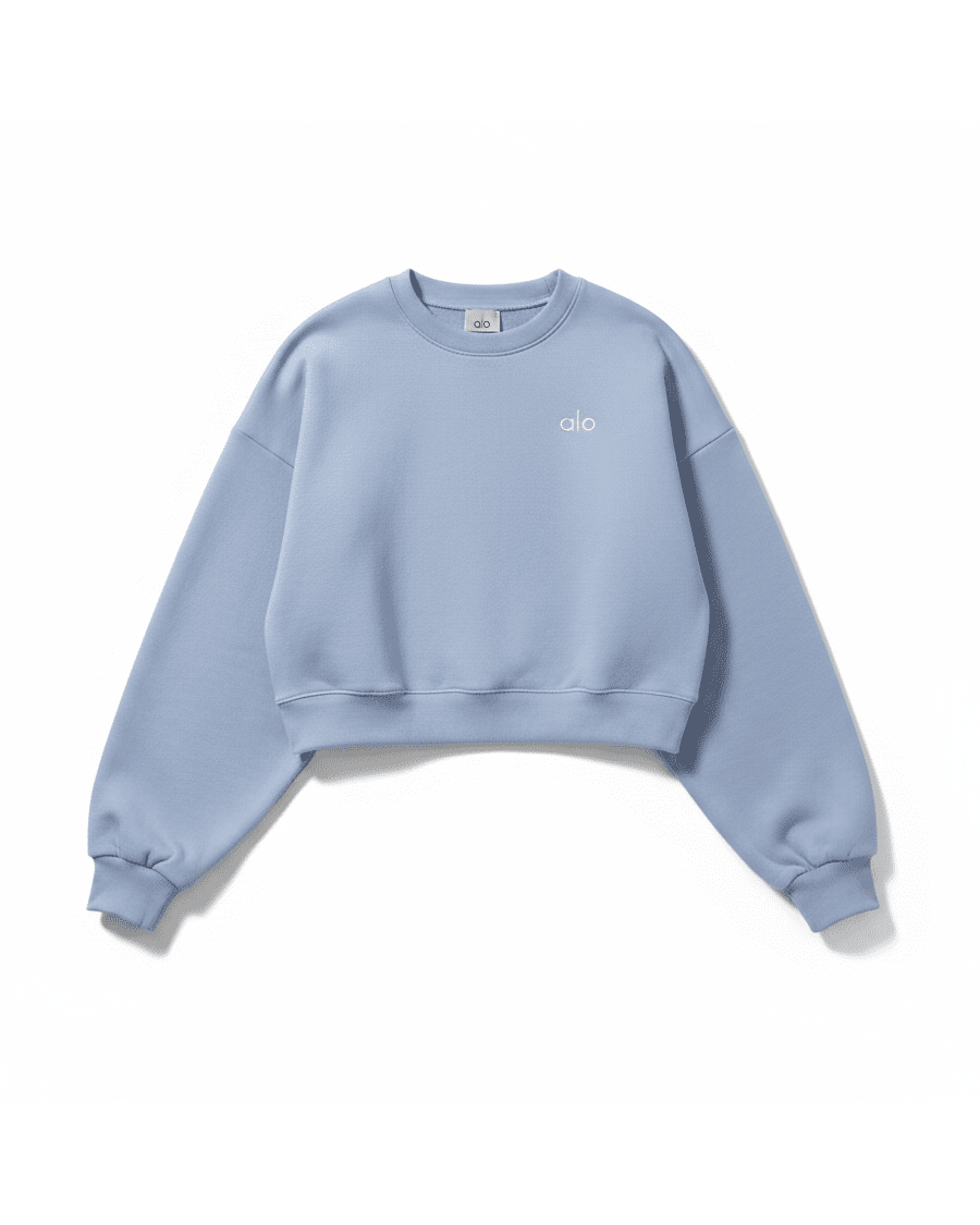 Sweat court col rond Alo