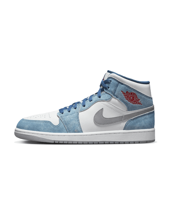 Air Jordan® 1 Mid French Blue Fire Red Plugmarket - plugmarket.fr Sneakers