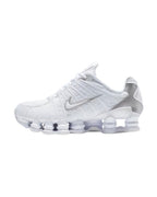 Nike® Shox Tl White Metallic Silver Orange Plugmarket - plugmarket.fr Sneakers