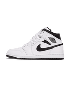 Air Jordan® 1 Mid White Black Plugmarket - plugmarket.fr Sneakers