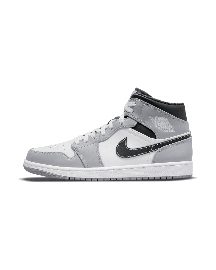 Air Jordan® 1 Mid Light Smoke Grey Anthracite Plugmarket - plugmarket.fr Sneakers