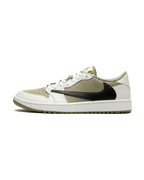 Air Jordan® 1 Low Golf x Travis Scott Black Neutral Olive Plugmarket - plugmarket.fr Sneakers