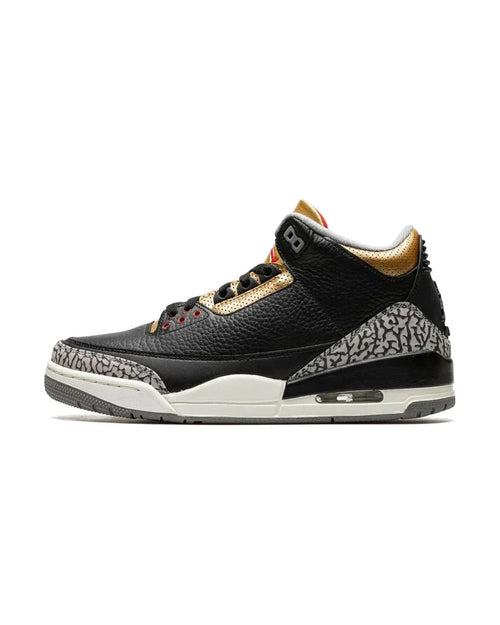 Air Jordan® 3 Retro Black Cement Gold Plugmarket - plugmarket.fr Sneakers