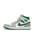 Air Jordan® 1 Mid Grey Green Plugmarket - plugmarket.fr Sneakers