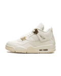 Air Jordan® 4 Sail Metallic Gold Plugmarket - plugmarket.fr Sneakers