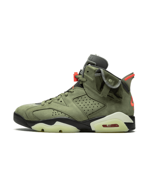 Air Jordan® 6 x Travis Scott Medium Olive Plugmarket - plugmarket.fr Sneakers
