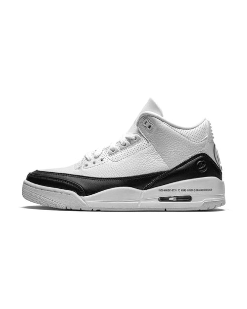 Air Jordan® 3 Retro Fragment White Black Plugmarket - plugmarket.fr Sneakers