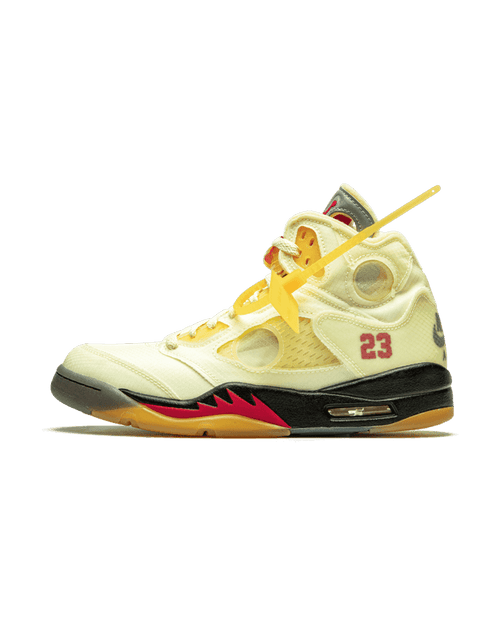 Jordan® x Off-White® Jordan 5 Sail Plugmarket - plugmarket.fr Sneakers
