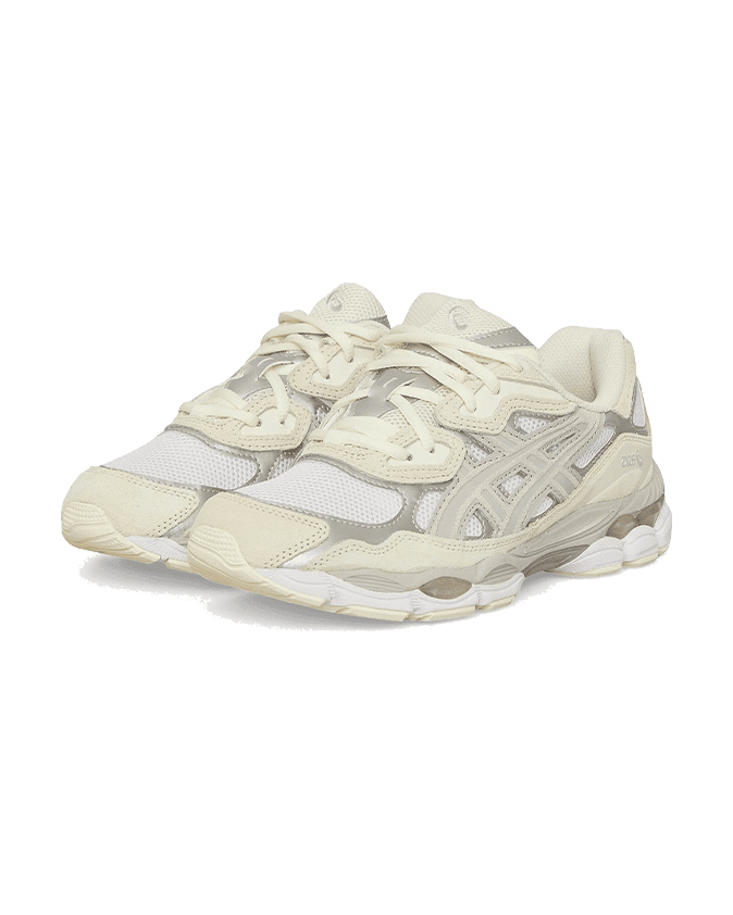 Asics® Gel-NYC White Oyster Grey Plugmarket - plugmarket.fr Sneakers