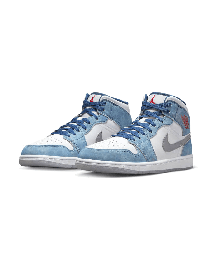 Air Jordan® 1 Mid French Blue Fire Red Plugmarket - plugmarket.fr Sneakers