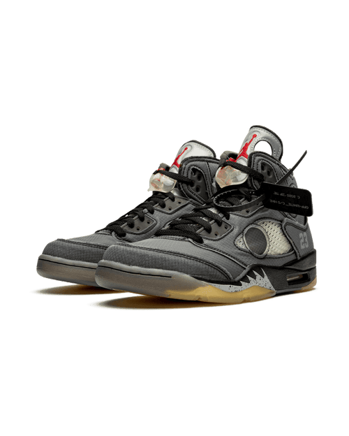 Jordan® x Off-White® Jordan 5 Black Plugmarket - plugmarket.fr Sneakers