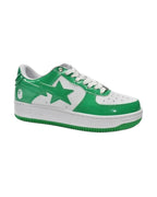Bape® BapeSta Low White Green Plugmarket - plugmarket.fr Sneakers