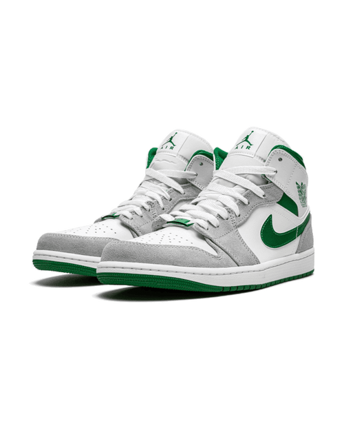 Air Jordan® 1 Mid Grey Green Plugmarket - plugmarket.fr Sneakers