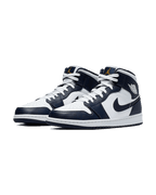 Air Jordan® 1 Mid White Metallic Gold Obsidian Plugmarket - plugmarket.fr Sneakers