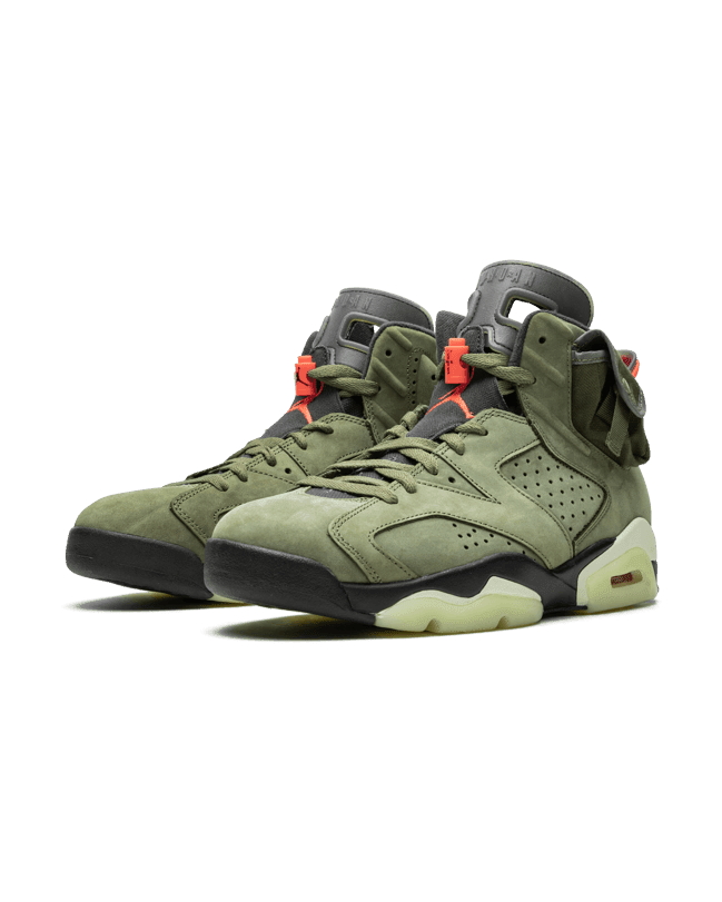 Air Jordan® 6 x Travis Scott Medium Olive Plugmarket - plugmarket.fr Sneakers