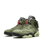 Air Jordan® 6 x Travis Scott Medium Olive Plugmarket - plugmarket.fr Sneakers
