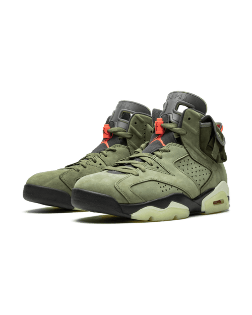 Air Jordan® 6 x Travis Scott Medium Olive Plugmarket - plugmarket.fr Sneakers