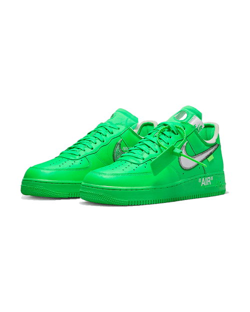 Nike® x Off-White® Air Force One Light Green Spark Plugmarket - plugmarket.fr Sneakers