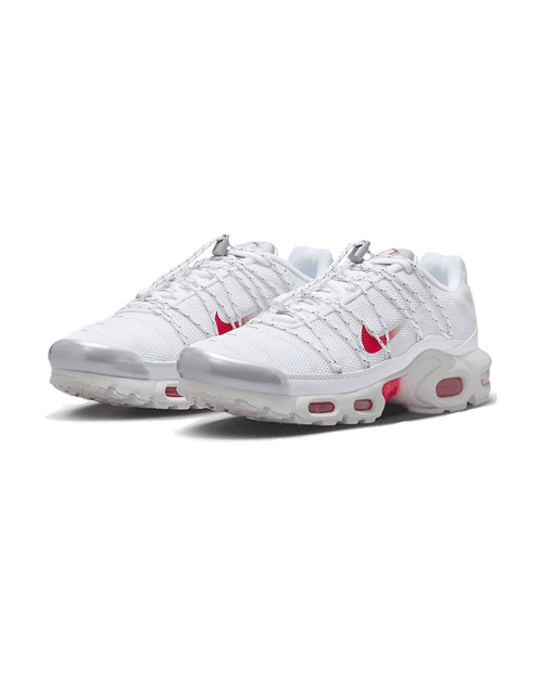 Nike® Air Max Plus Utility White Silver Red Plugmarket - plugmarket.fr Sneakers