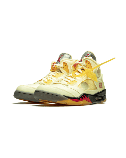 Jordan® x Off-White® Jordan 5 Sail Plugmarket - plugmarket.fr Sneakers