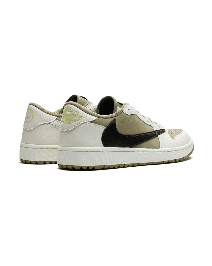 Air Jordan® 1 Low Golf x Travis Scott Black Neutral Olive Plugmarket - plugmarket.fr Sneakers