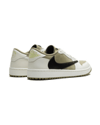 Air Jordan® 1 Low Golf x Travis Scott Black Neutral Olive Plugmarket - plugmarket.fr Sneakers