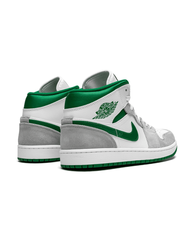 Air Jordan® 1 Mid Grey Green Plugmarket - plugmarket.fr Sneakers