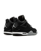 Air Jordan® 4 Black Canvas Plugmarket - plugmarket.fr Sneakers