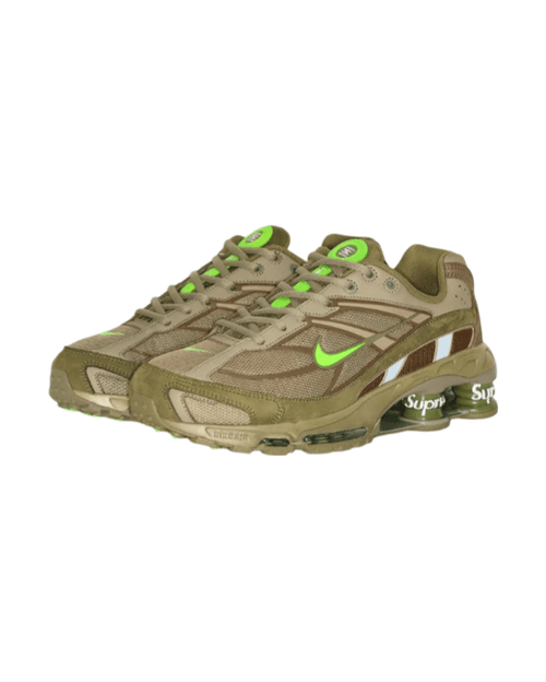 Nike® x Supreme® Shox Ride 2 Khaki Plugmarket - plugmarket.fr Sneakers