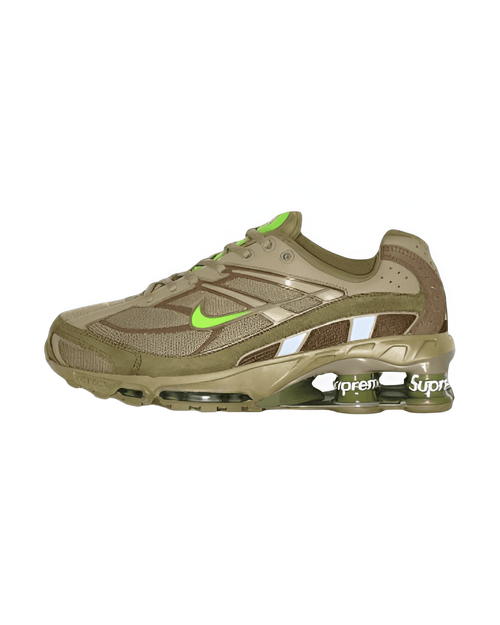 Nike® x Supreme® Shox Ride 2 Khaki Plugmarket - plugmarket.fr Sneakers