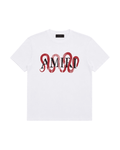 T-Shirt Amiri Snake Blanc