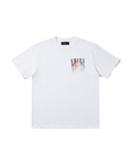T-Shirt Amiri MA Drip Collage Blanc