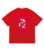 T-Shirt Bape® x Stüssy®