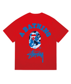 T-Shirt Bape® x Stüssy®