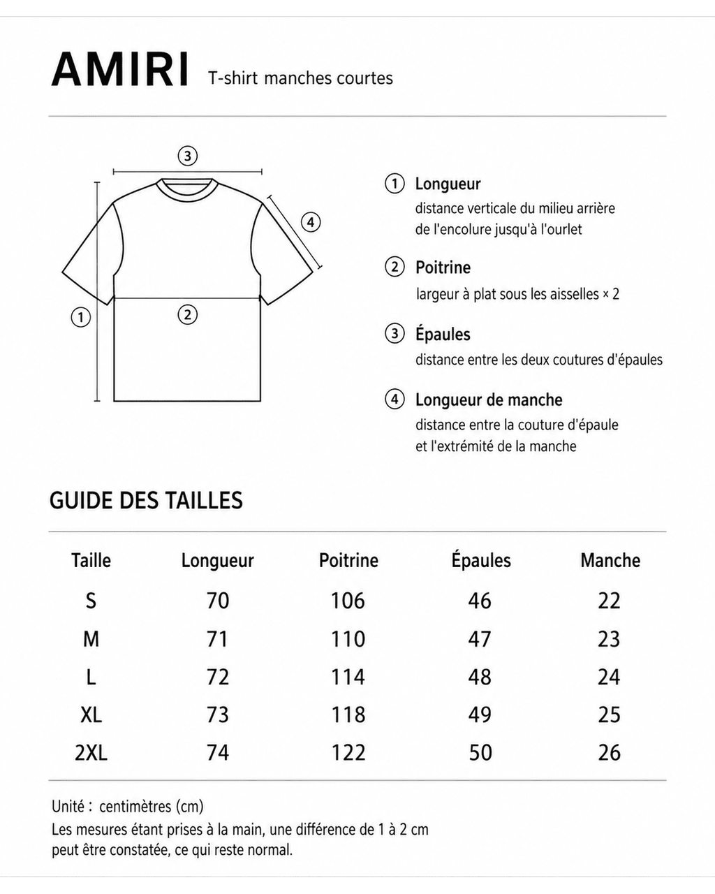 T-Shirt Amiri