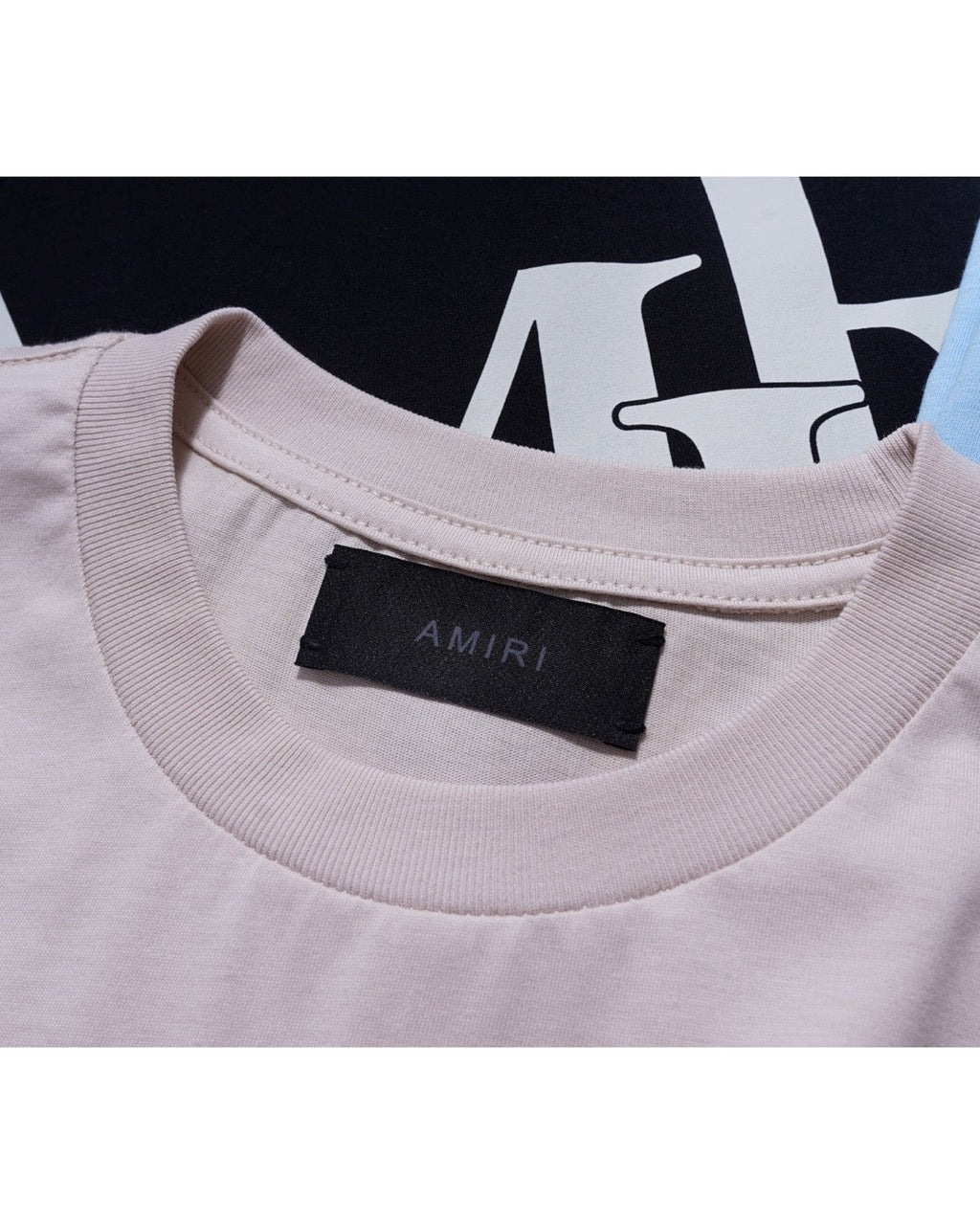 T-Shirt Amiri Beige/Rouge