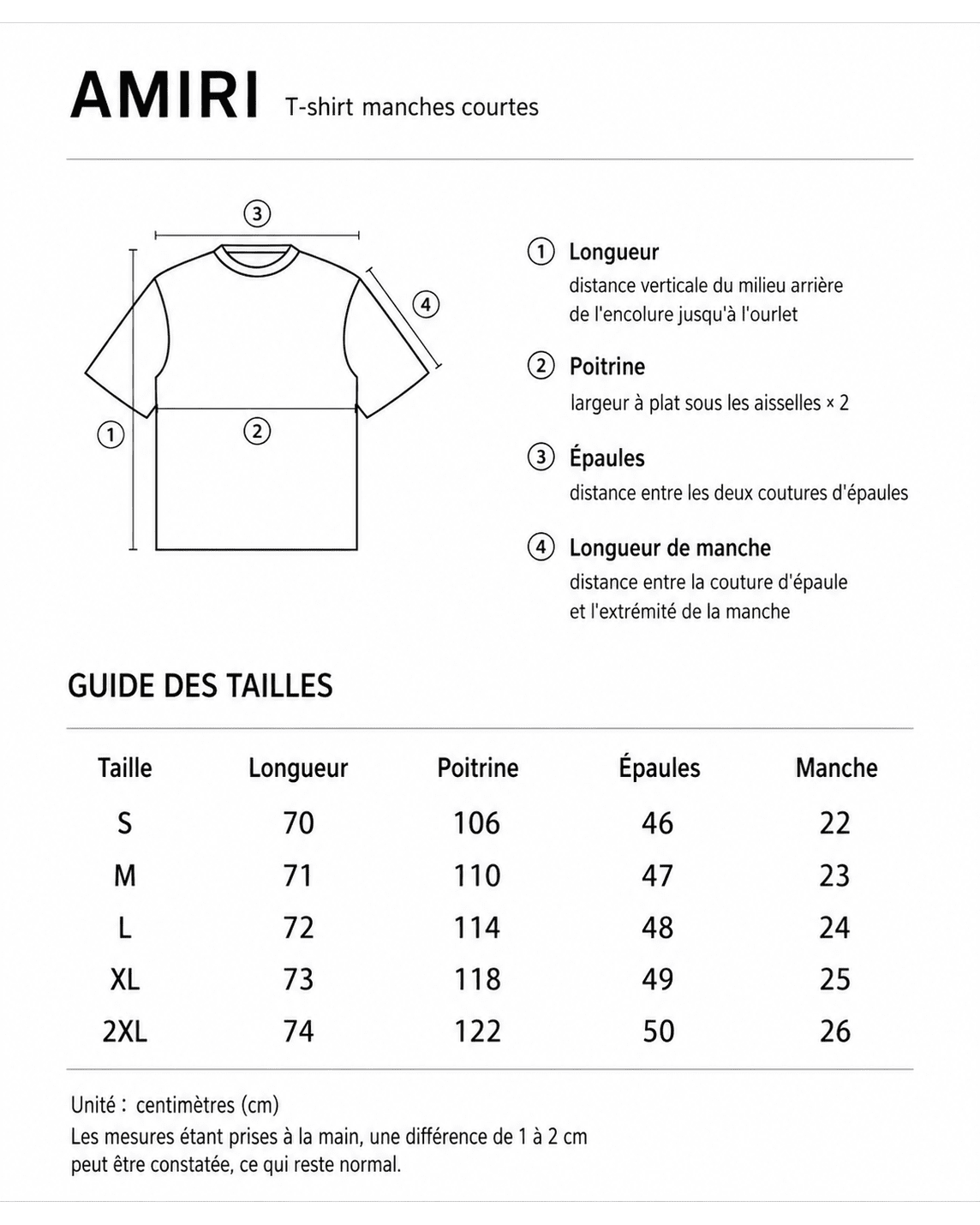 T-Shirt Amiri Snake Blanc