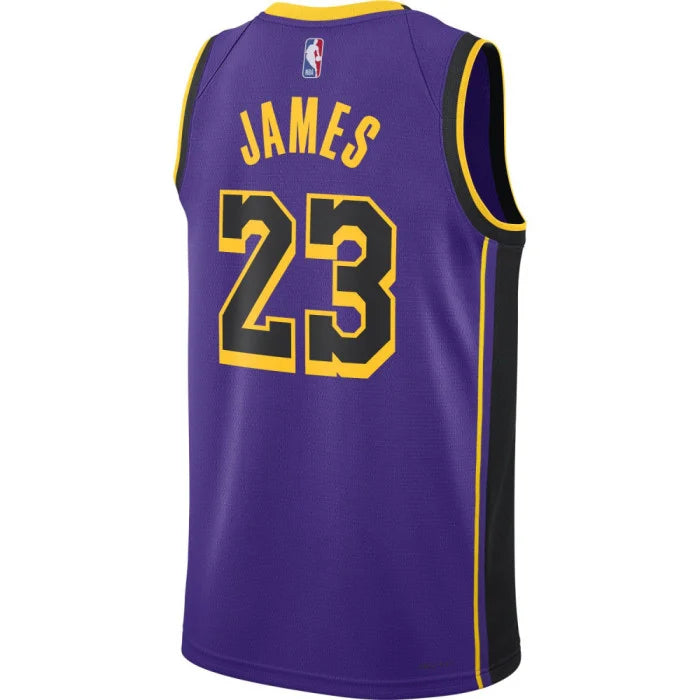 Maillot Los Angeles Lakers Lebron James Jordan Statement Edit