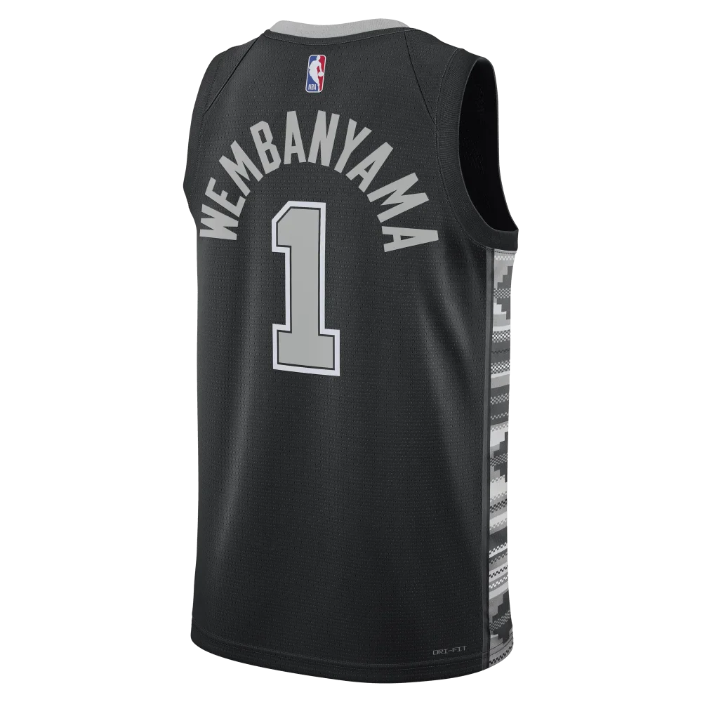 Maillot San Antonio Spurs Victor Wembanyama Jordan Statement Edit