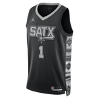 Maillot San Antonio Spurs Victor Wembanyama Jordan Statement Edit