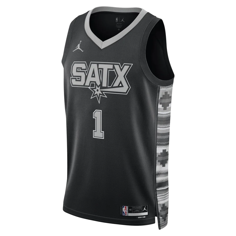 Maillot San Antonio Spurs Victor Wembanyama Jordan Statement Edit